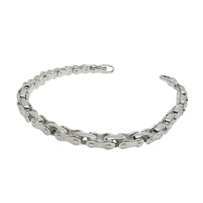Tg-jewellery By Tamara Gervasio Men's Handcrafted Sterling Silver Biker Link Bracelet – Lost Wax Cast