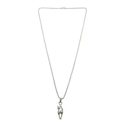 Tg-jewellery By Tamara Gervasio Women's Sterling Silver Cat Pendant Necklace – Handmade Lost Wax Cast Pendant