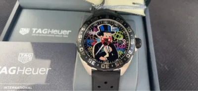 Pre-owned Th Formula 1 Alec Monopoly Quartz Men's Watch Waz1117.ft8023 Quartz Watch