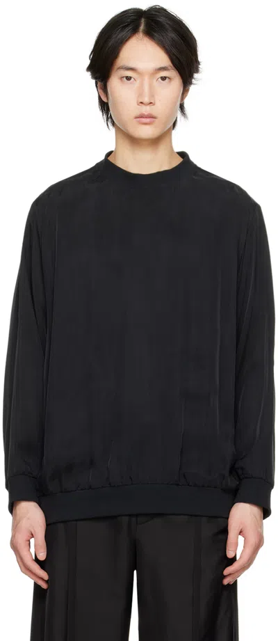 Th Products Black Crewneck Sweatshirt