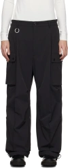 Th Products Black Nerdrum Cargo Pants In Black