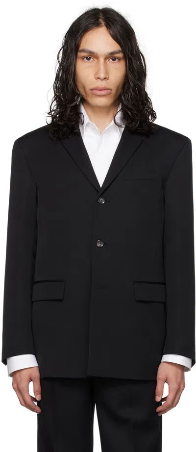 Th Products Black Single Blazer