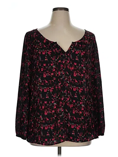 Pre-owned Thakoon 3/4 Sleeve Blouse In Black