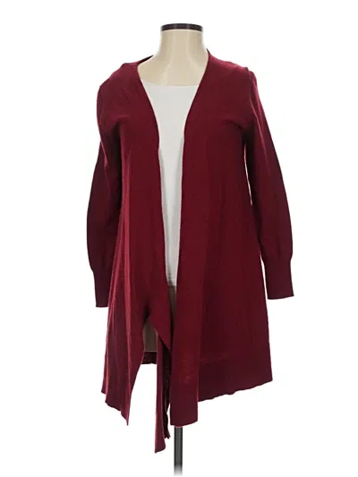 Pre-owned Thakoon Cardigan Sweater In Burgundy