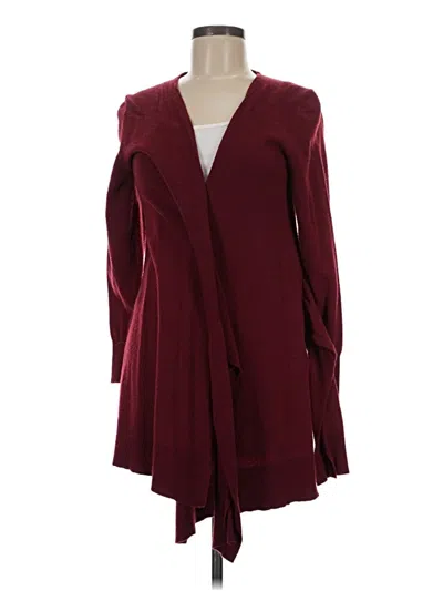 Pre-owned Thakoon Cardigan Sweater In Burgundy