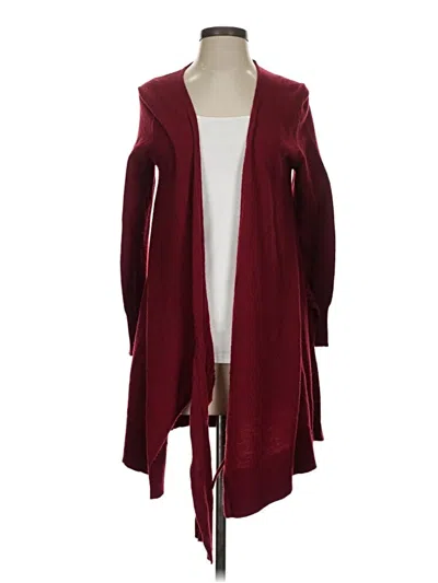 Pre-owned Thakoon Cardigan Sweater In Burgundy