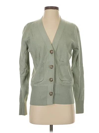 Pre-owned Thakoon Cardigan Sweater In Green
