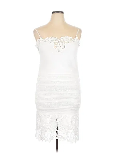 Pre-owned Thakoon Cocktail Dress In White
