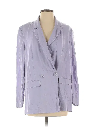 Pre-owned Thakoon Collective Blazer Jacket In Purple
