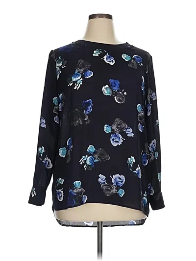Pre-owned Thakoon Long Sleeve Blouse In Black