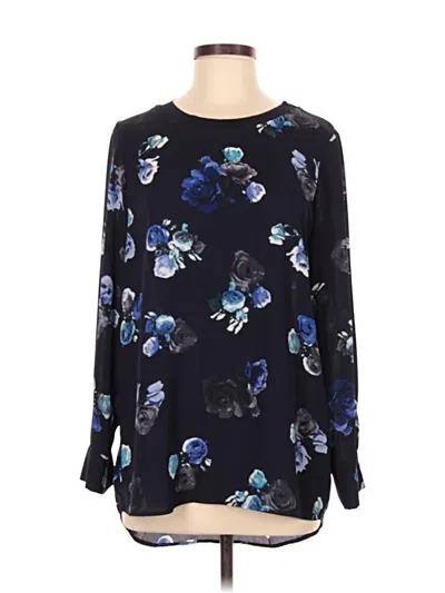 Pre-owned Thakoon Long Sleeve T-shirt In Blue