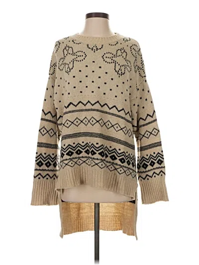 Pre-owned Thakoon Pullover Sweater In Brown