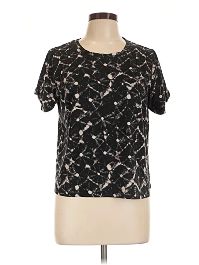 Pre-owned Thakoon Short Sleeve T-shirt In Black
