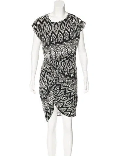 Pre-owned Thakoon Silk Crepe Dress In White