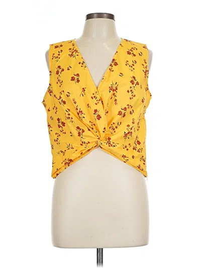 Pre-owned Thakoon Sleeveless Blouse In Yellow