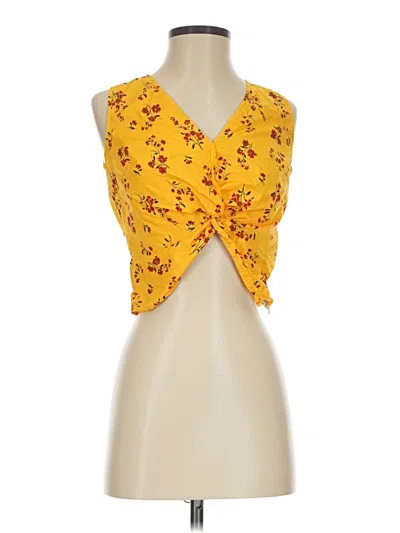 Pre-owned Thakoon Sleeveless Blouse In Yellow