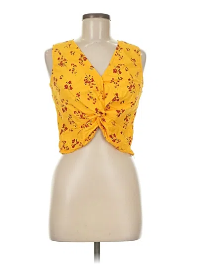 Pre-owned Thakoon Sleeveless Blouse In Yellow