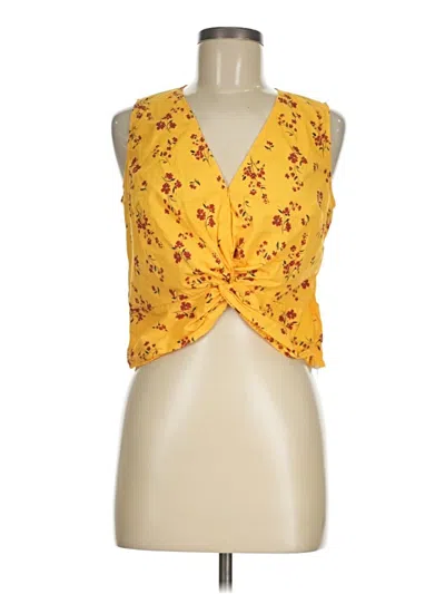 Pre-owned Thakoon Sleeveless Blouse In Yellow