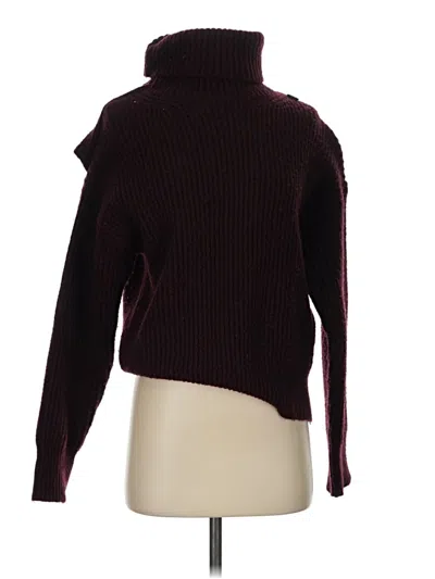 Pre-owned Thakoon Turtleneck Sweater In Burgundy