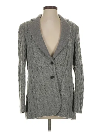 Pre-owned Thakoon Wool Blazer Jacket In Gray