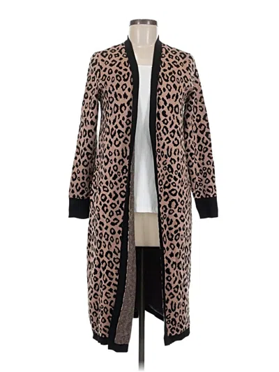Pre-owned Thalia Sodi Cardigan Sweater In Brown