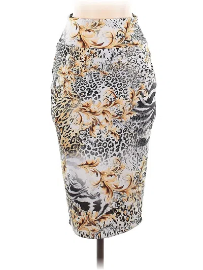 Pre-owned Thalia Sodi Casual Skirt In Silver