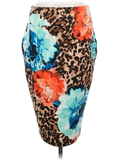 Pre-owned Thalia Sodi Casual Skirt In Teal