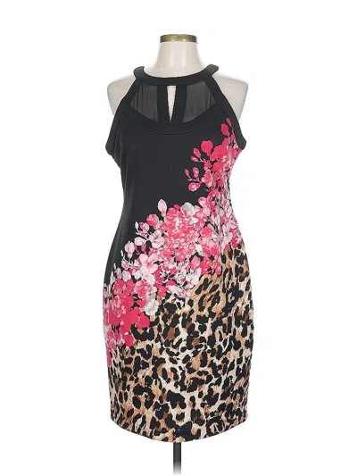 Pre-owned Thalia Sodi Cocktail Dress In Black