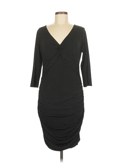 Pre-owned Thalia Sodi Cocktail Dress In Black