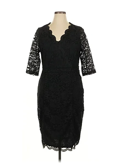 Pre-owned Thalia Sodi Cocktail Dress In Black