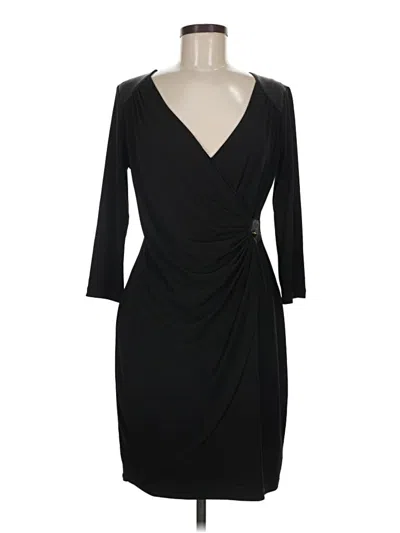 Pre-owned Thalia Sodi Cocktail Dress In Black