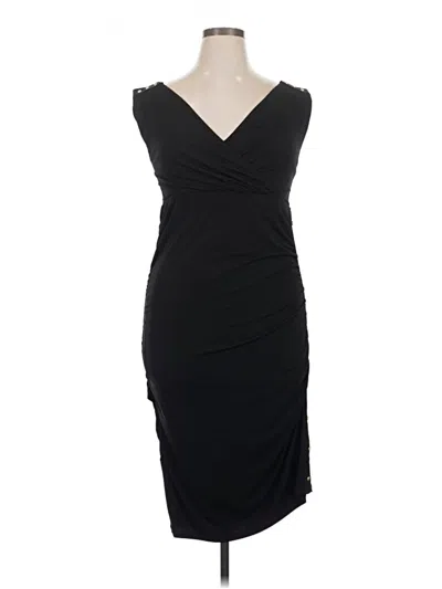 Pre-owned Thalia Sodi Cocktail Dress In Black