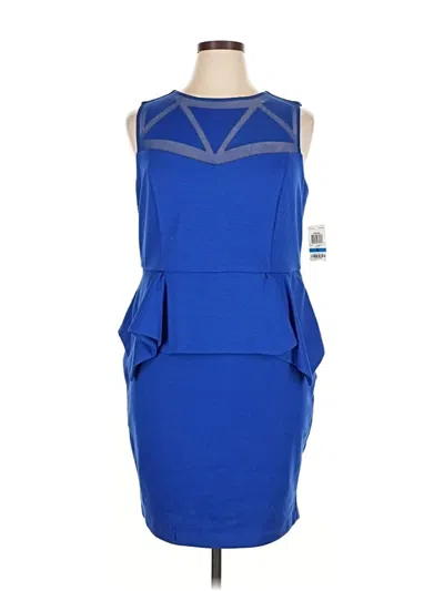 Thalia Sodi Cocktail Dress In Blue