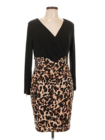 Pre-owned Thalia Sodi Cocktail Dress In Brown