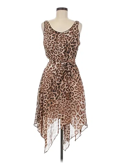 Pre-owned Thalia Sodi Cocktail Dress In Brown