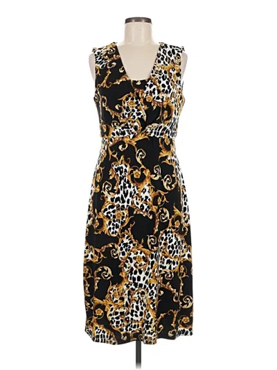 Pre-owned Thalia Sodi Cocktail Dress In Gold