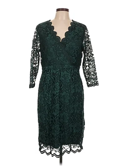 Pre-owned Thalia Sodi Cocktail Dress In Green