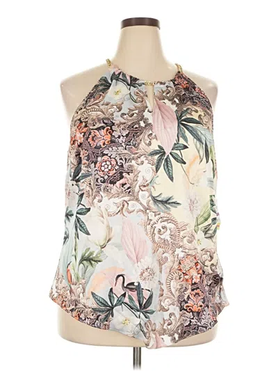 Pre-owned Thalia Sodi Cocktail Dress In Ivory