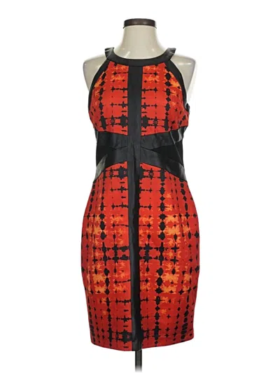 Pre-owned Thalia Sodi Cocktail Dress In Orange