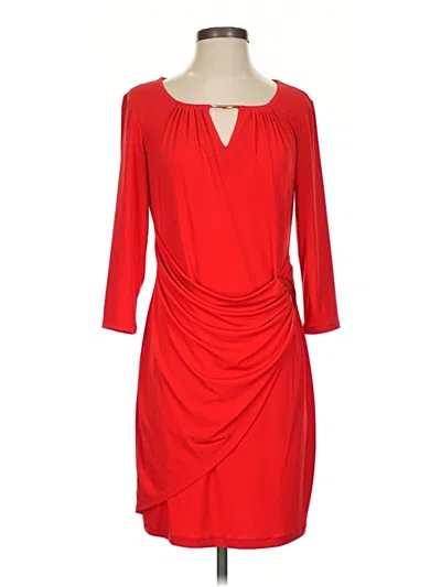 Pre-owned Thalia Sodi Cocktail Dress In Red