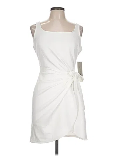 Pre-owned Thalia Sodi Cocktail Dress In White