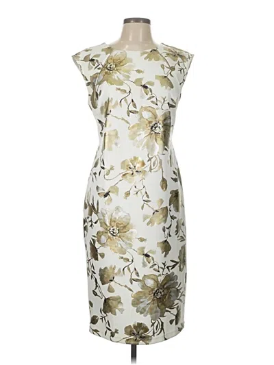 Pre-owned Thalia Sodi Cocktail Dress In White