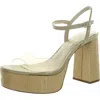 Thalia Sodi Daceywood Womens Block Heel Leather Block Heels