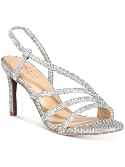 Thalia Sodi Darbie Womens Slides Stiletto Evening Sandals In Multi