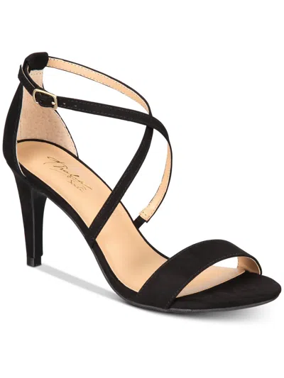 Thalia Sodi Darria Womens Strappy Dress Sandals In Black