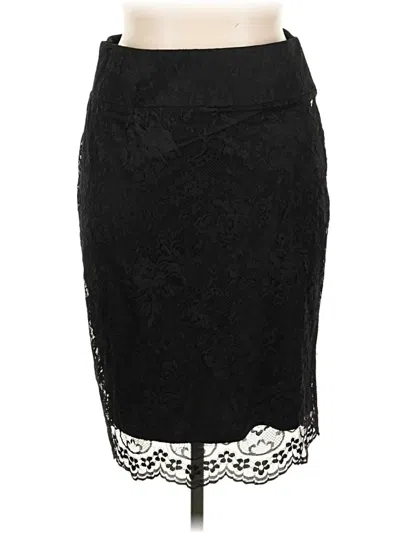 Pre-owned Thalia Sodi Formal Skirt In Black