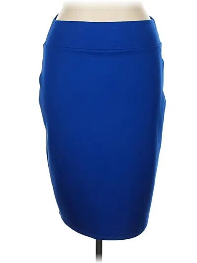 Pre-owned Thalia Sodi Formal Skirt In Blue