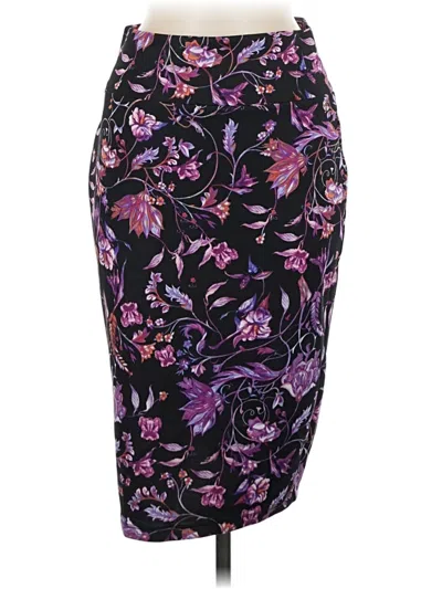 Pre-owned Thalia Sodi Formal Skirt In Purple