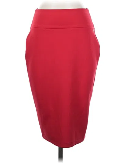 Pre-owned Thalia Sodi Formal Skirt In Red