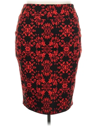 Pre-owned Thalia Sodi Formal Skirt In Red